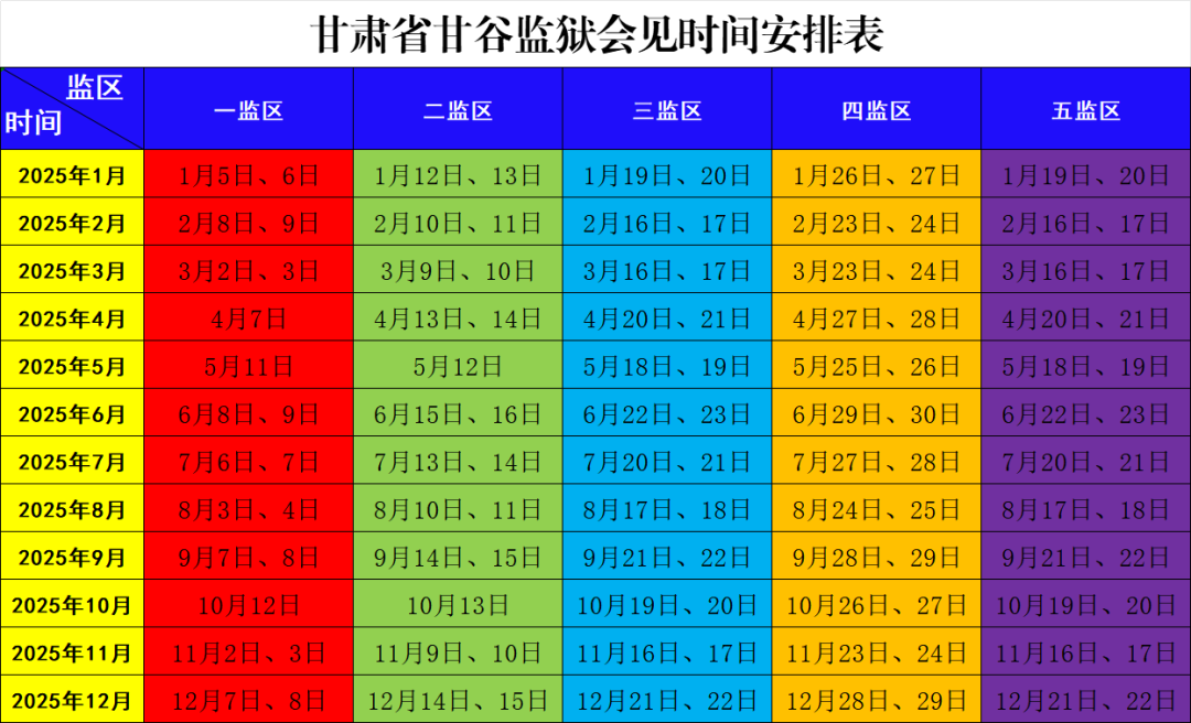 图片[2]-甘肃省甘谷监狱2025年度服刑人员亲属会见指南-家书速递|在线寄信|网上寄信|寄信软件|监狱寄信|看守所寄信