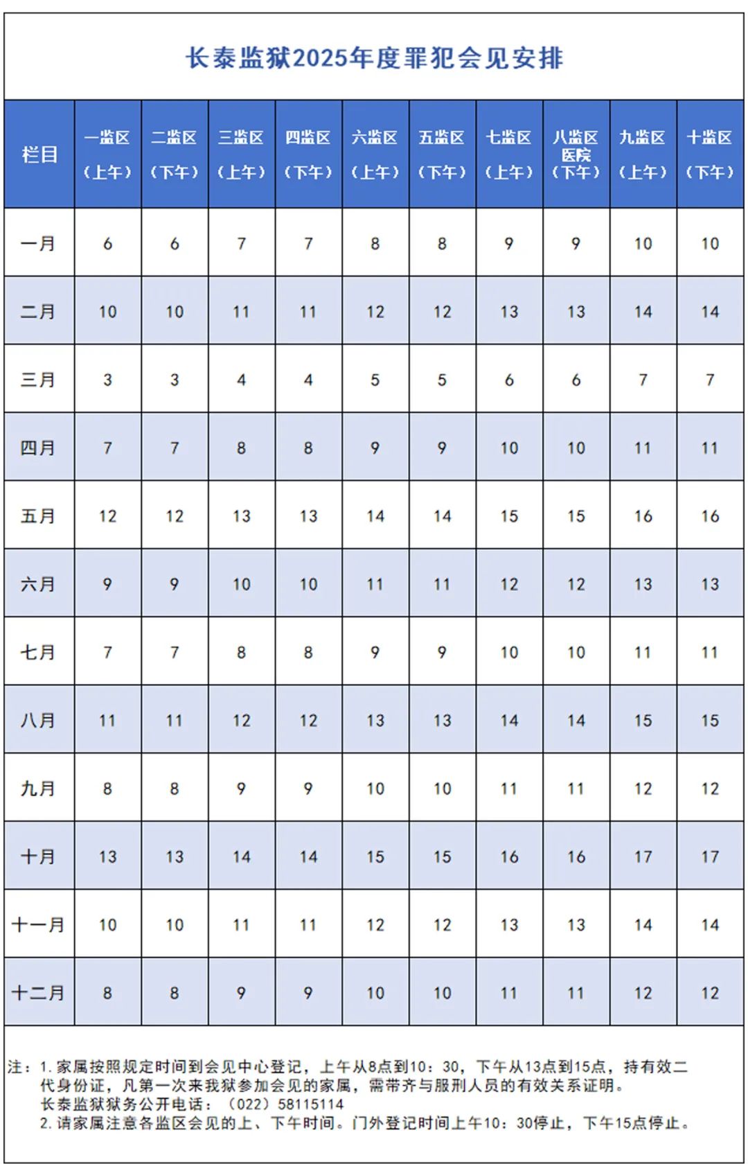 图片[12]-2025年天津市各监狱会见日期-家书速递|在线寄信|网上寄信|寄信软件|监狱寄信|看守所寄信