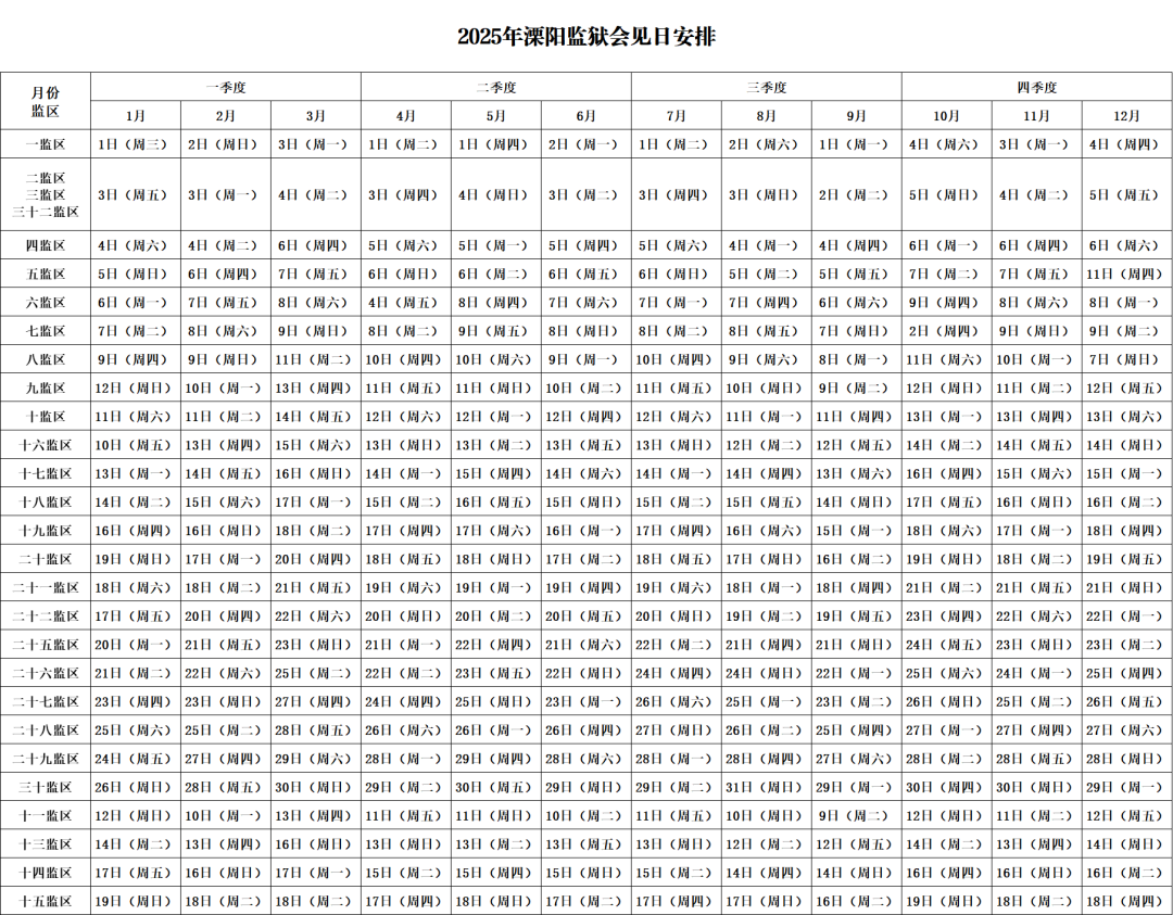 图片[14]-2025年江苏省各监狱会见日期-家书速递|在线寄信|网上寄信|寄信软件|监狱寄信|看守所寄信