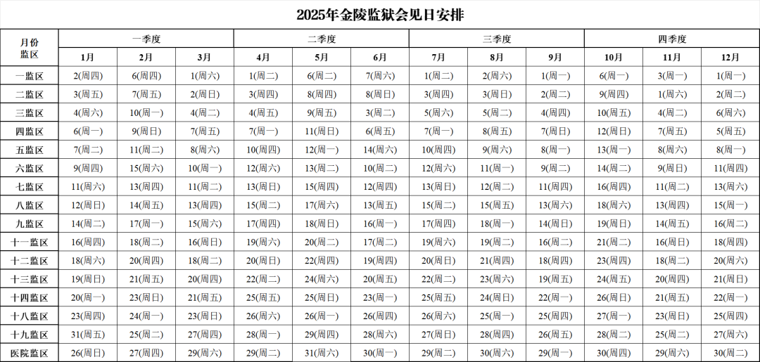 图片[16]-2025年江苏省各监狱会见日期-家书速递|在线寄信|网上寄信|寄信软件|监狱寄信|看守所寄信