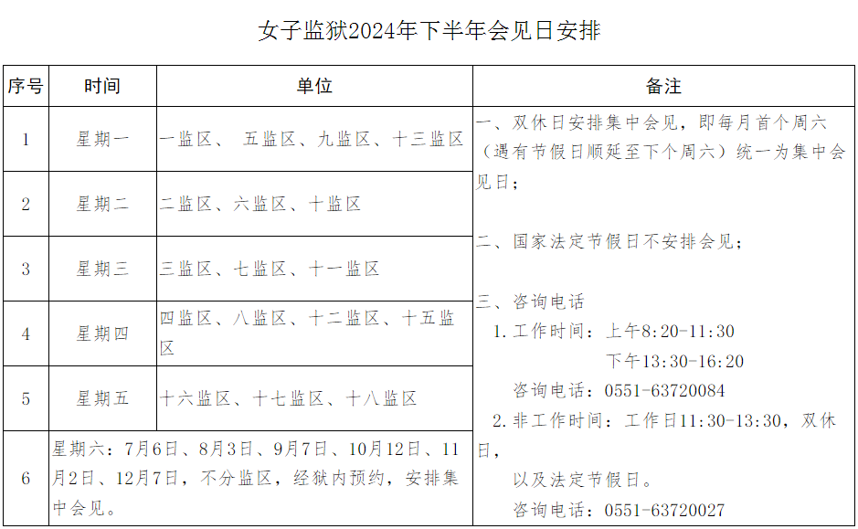 图片[15]-2024年下半年安徽各监狱会见日安排，监狱寄信地址，监狱联系电话，家属们赶紧收藏！-家书速递|在线寄信|网上寄信|寄信软件|监狱寄信|看守所寄信