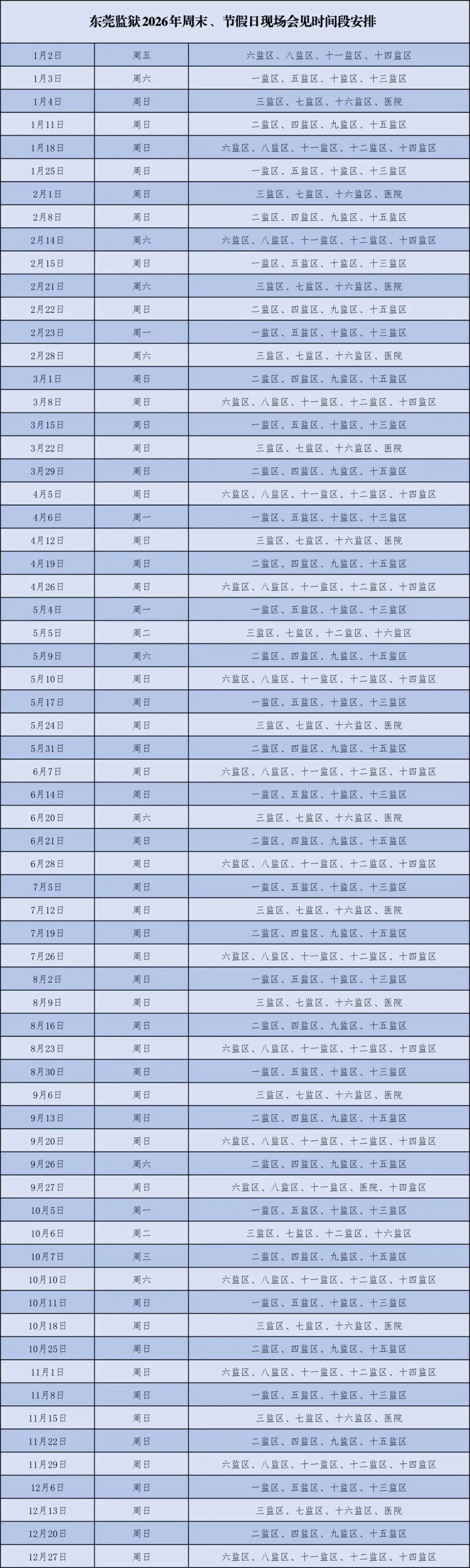 图片[3]-【监狱会见】广东省东莞监狱2026年周末、节假日现场会见的通告|电话/地址/视频会见/汇款/亲情电话办理指南-家书速递|在线寄信|网上寄信|寄信软件|监狱寄信|看守所寄信