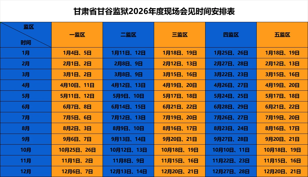 图片[4]-【监狱会见】甘肃省甘谷监狱2026年度罪犯亲属会见指南|电话/地址/视频会见/汇款/亲情电话-家书速递|在线寄信|网上寄信|寄信软件|监狱寄信|看守所寄信