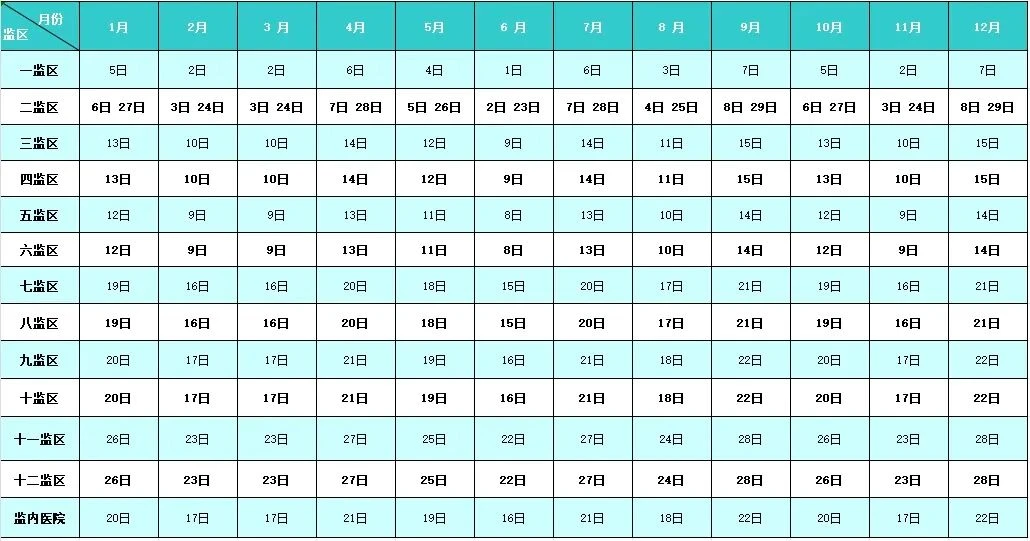 图片[10]-2026年山西省太原一二三五监省未管所(太原四监)新康阳泉一监二监晋城晋中汾阳临汾女子曲沃平遥潞城长治忻州原平大同永济沁水监狱会见日期-家书速递|在线寄信|网上寄信|寄信软件|监狱寄信|看守所寄信